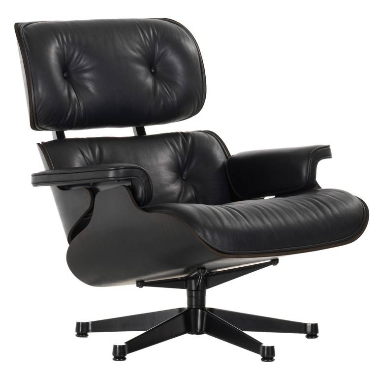 Vitra Eames Lounge chair fauteuil (nieuwe afmetingen) zwart | Flinders