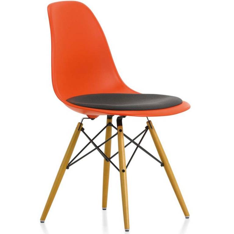 Vitra Eames DSW stoel met zitkussen | Flinders