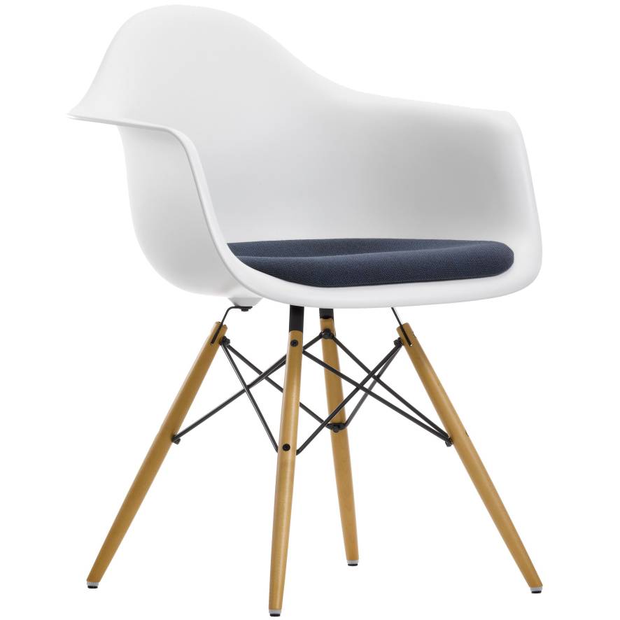 Interessant buurman Ruilhandel Vitra Eames DAW stoel met zitkussen | Flinders