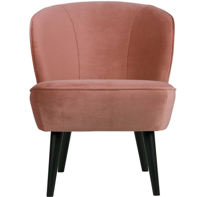 WOOOD Exclusive Sara fauteuil oud roze | Flinders