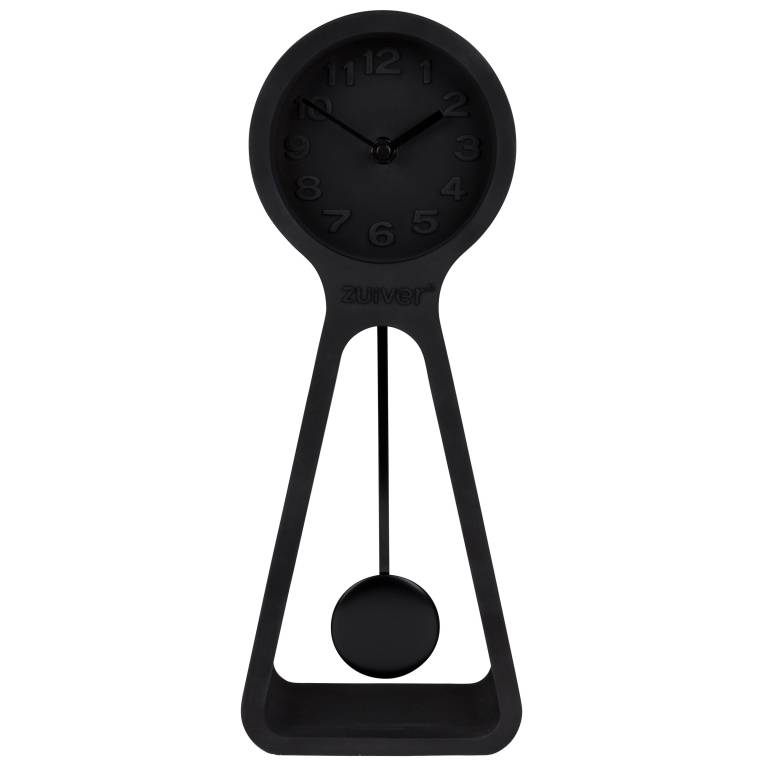 Zuiver Pendulum klok zwart | Flinders