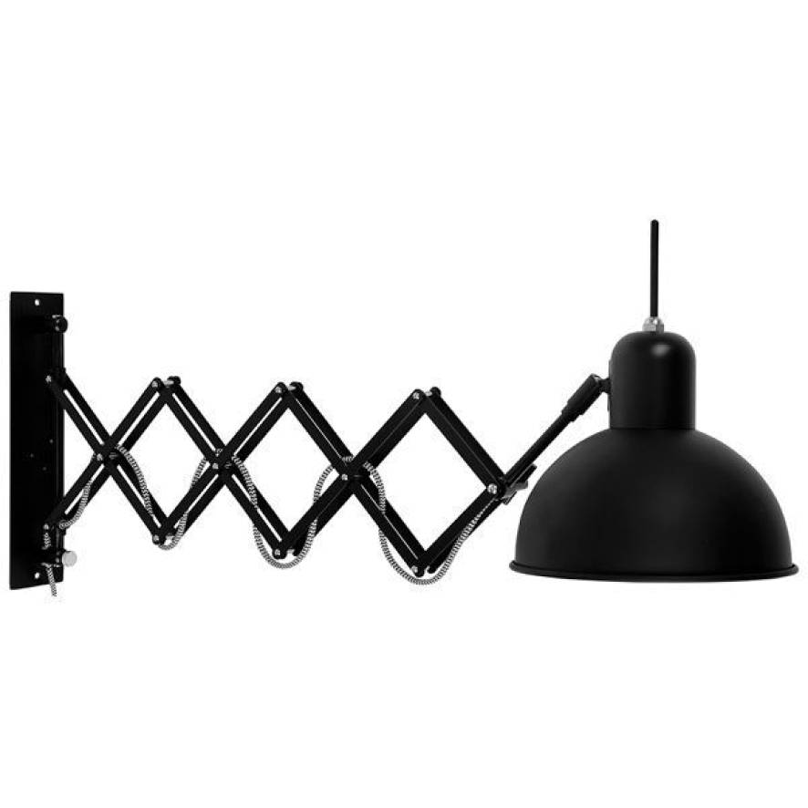 It's about Romi Aberdeen wandlamp zwart | Flinders