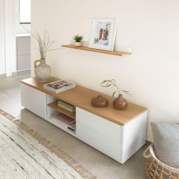 Abilen wandplank 80 Naturel