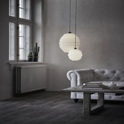 Caleo 2 hanglamp Ø36 wit/brons