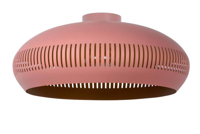 Lucide Rayco plafondlamp roze | Flinders