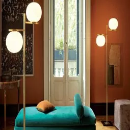 Alba 2 vloerlamp met dimmer