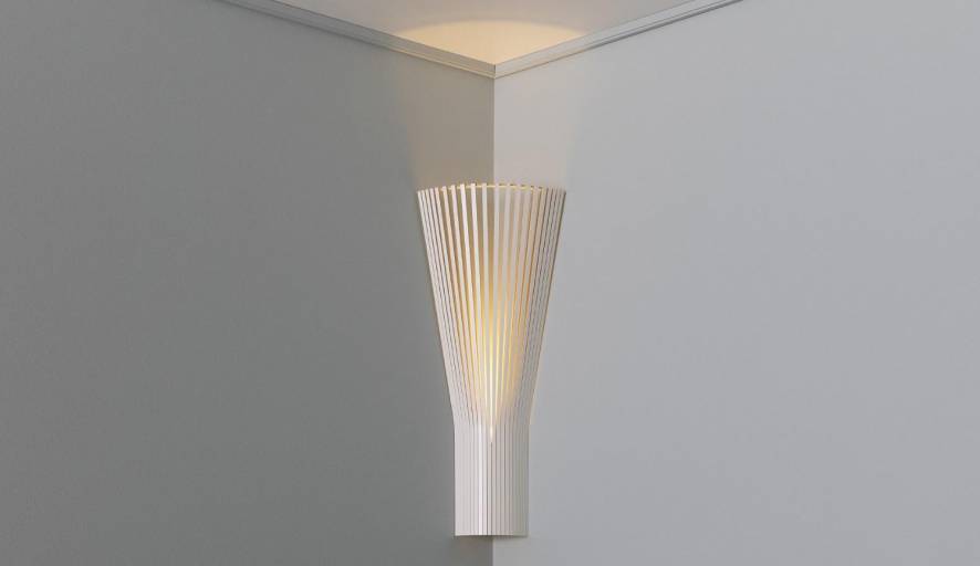 Secto Design Secto 4236 wandlamp hoek naturel berk | Flinders