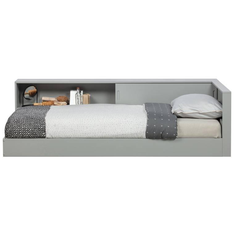 WOOOD Exclusive Connect bed 90x200 zwart | Flinders