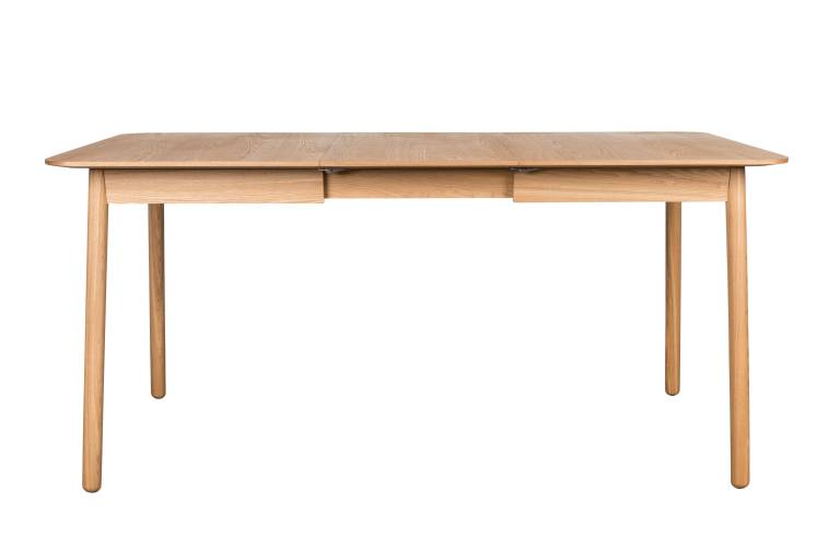 Ongedaan maken een andere Stevig Zuiver Glimps uitschuifbare tafel 120x80 natural | Flinders