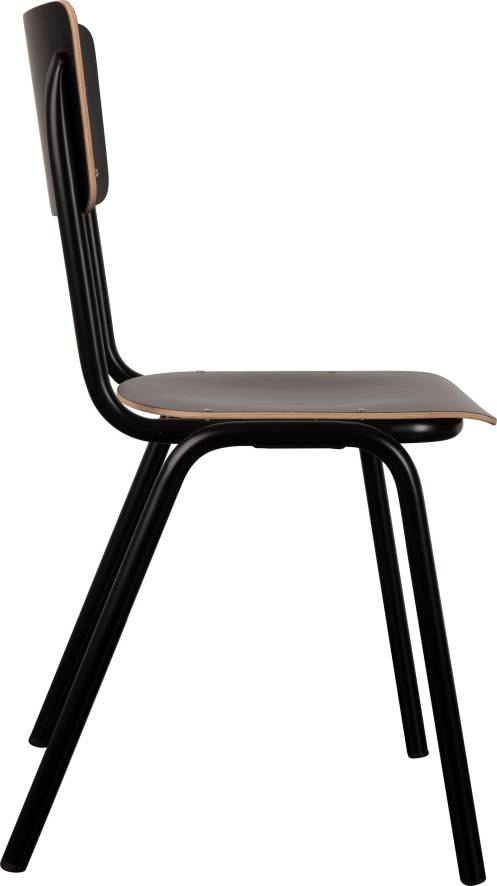 Zuiver Back to School stoel zwart | Flinders
